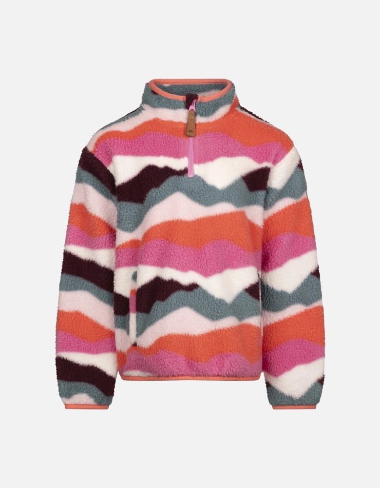 Childrens/Kids Ovie Half Zip Fleece Top