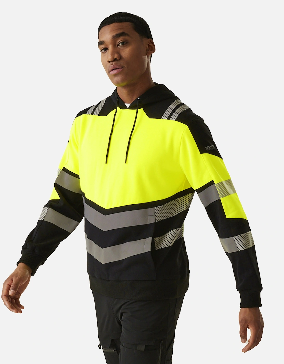 Professional Unisex Adult X-Pro Class 2 Hi-Vis Hoodie