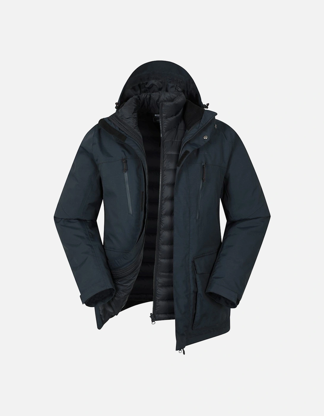 Mens Maple 3 in 1 Waterproof Jacket, 6 of 5