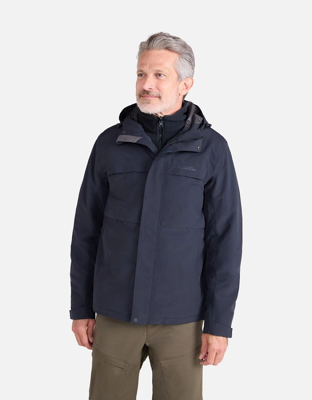Mens Maple 3 in 1 Waterproof Jacket