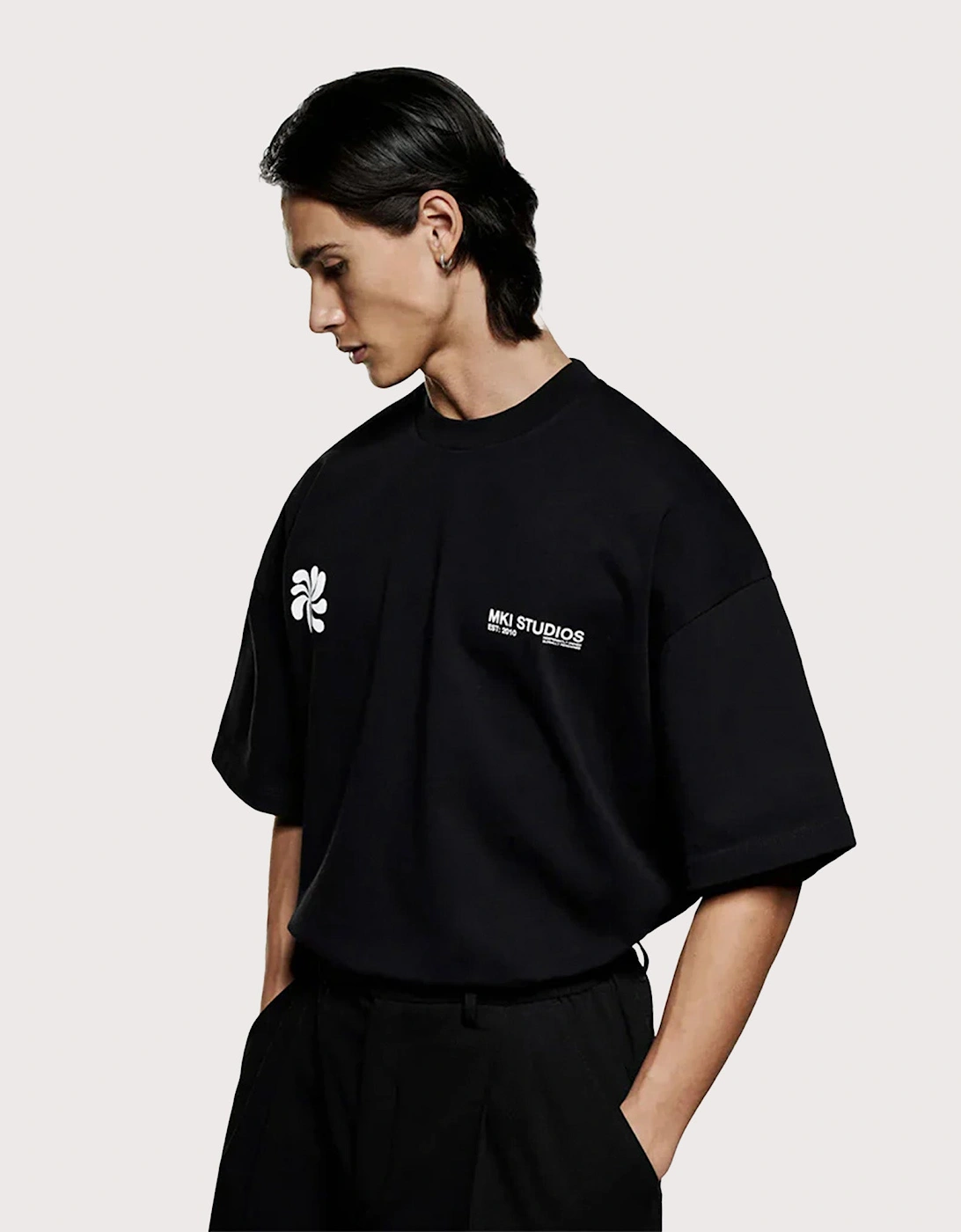 Oversized Abstract T-Shirt