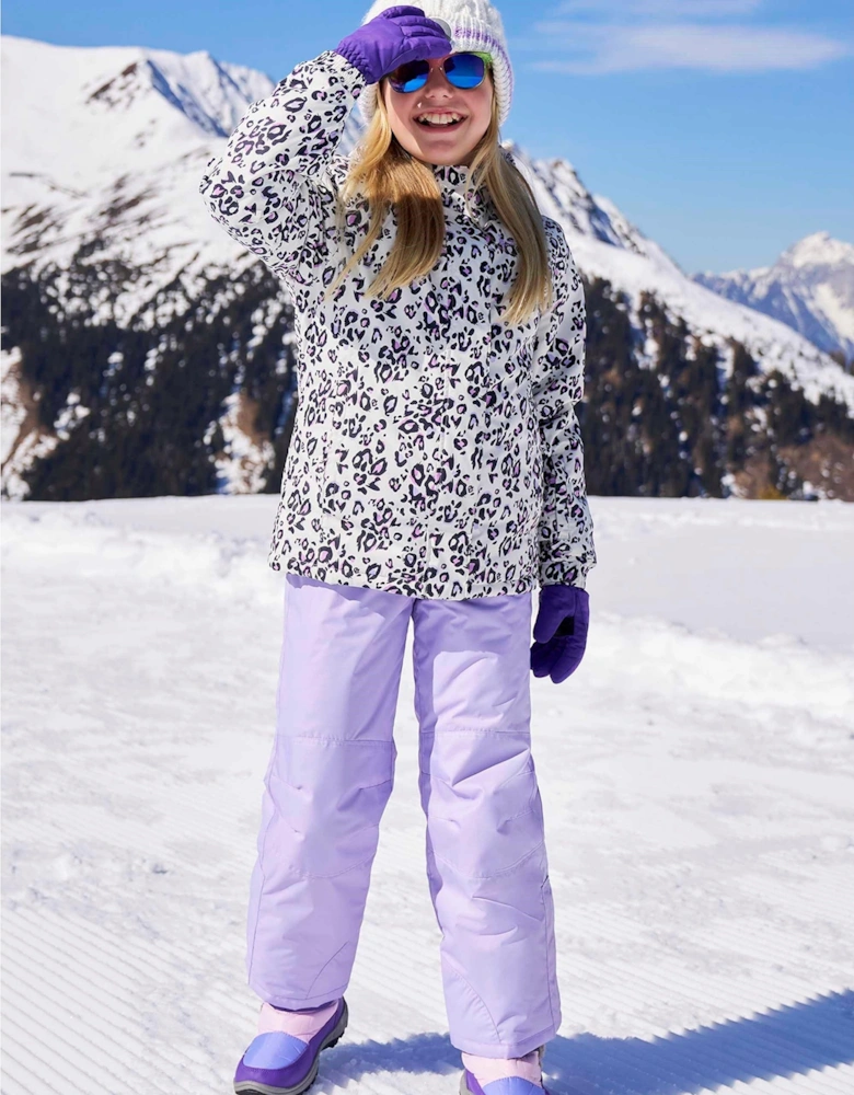 Childrens/Kids Printed Ski Jacket Set
