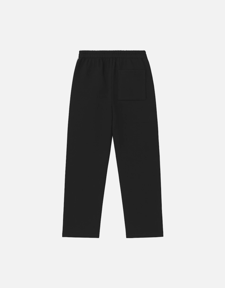 Core Puff Printed Joggers in Black