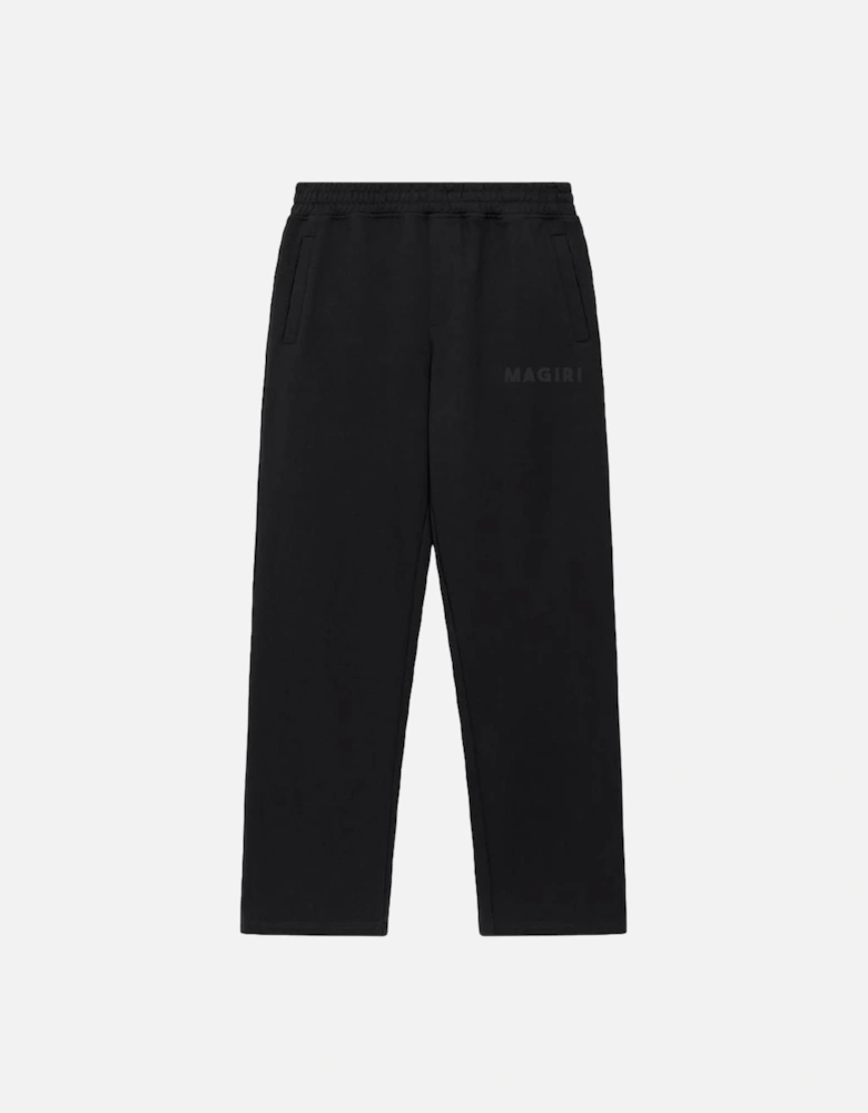 Core Puff Printed Joggers in Black