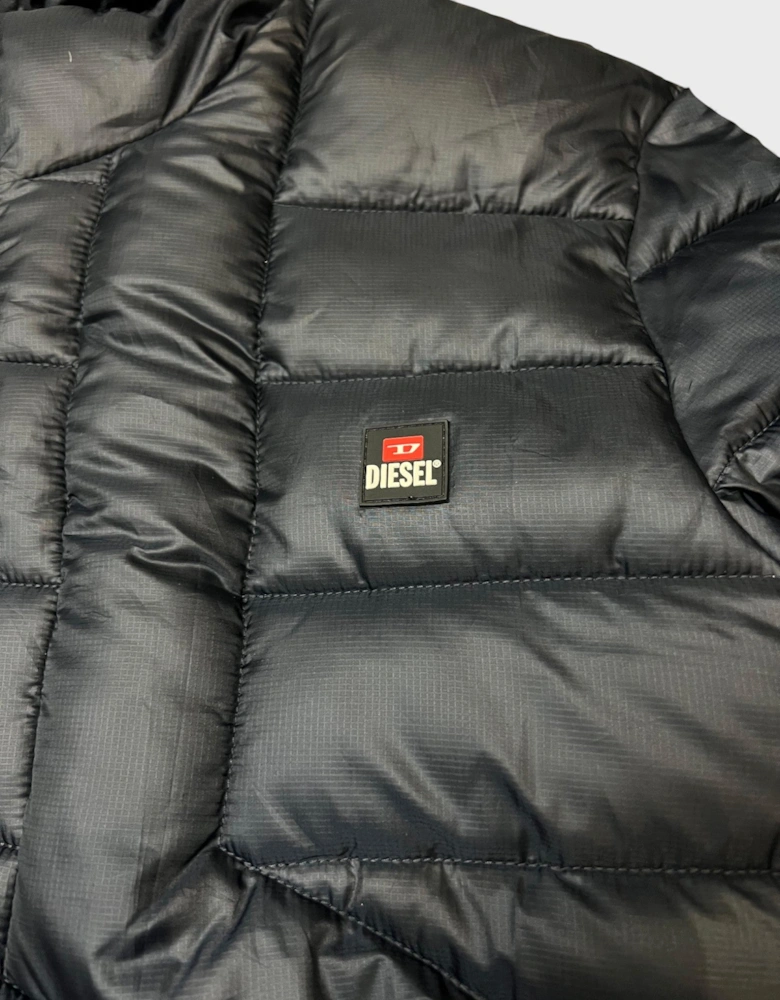 Rigax Outhood Down Jacket Navy