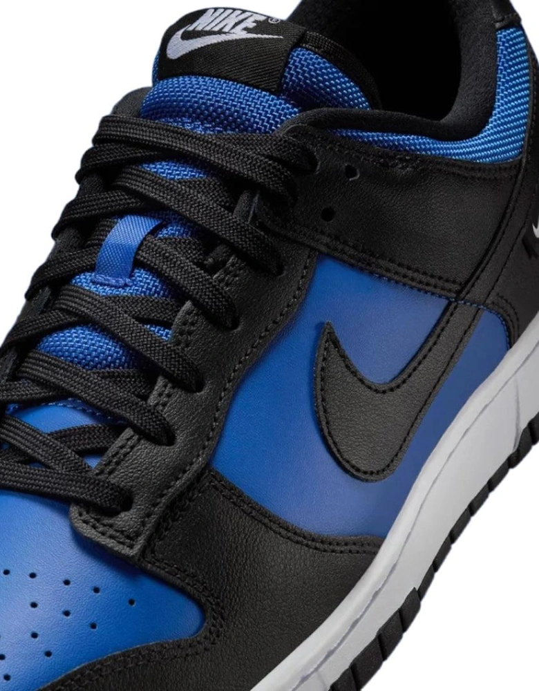 Mens Dunk Retro Leather Trainers