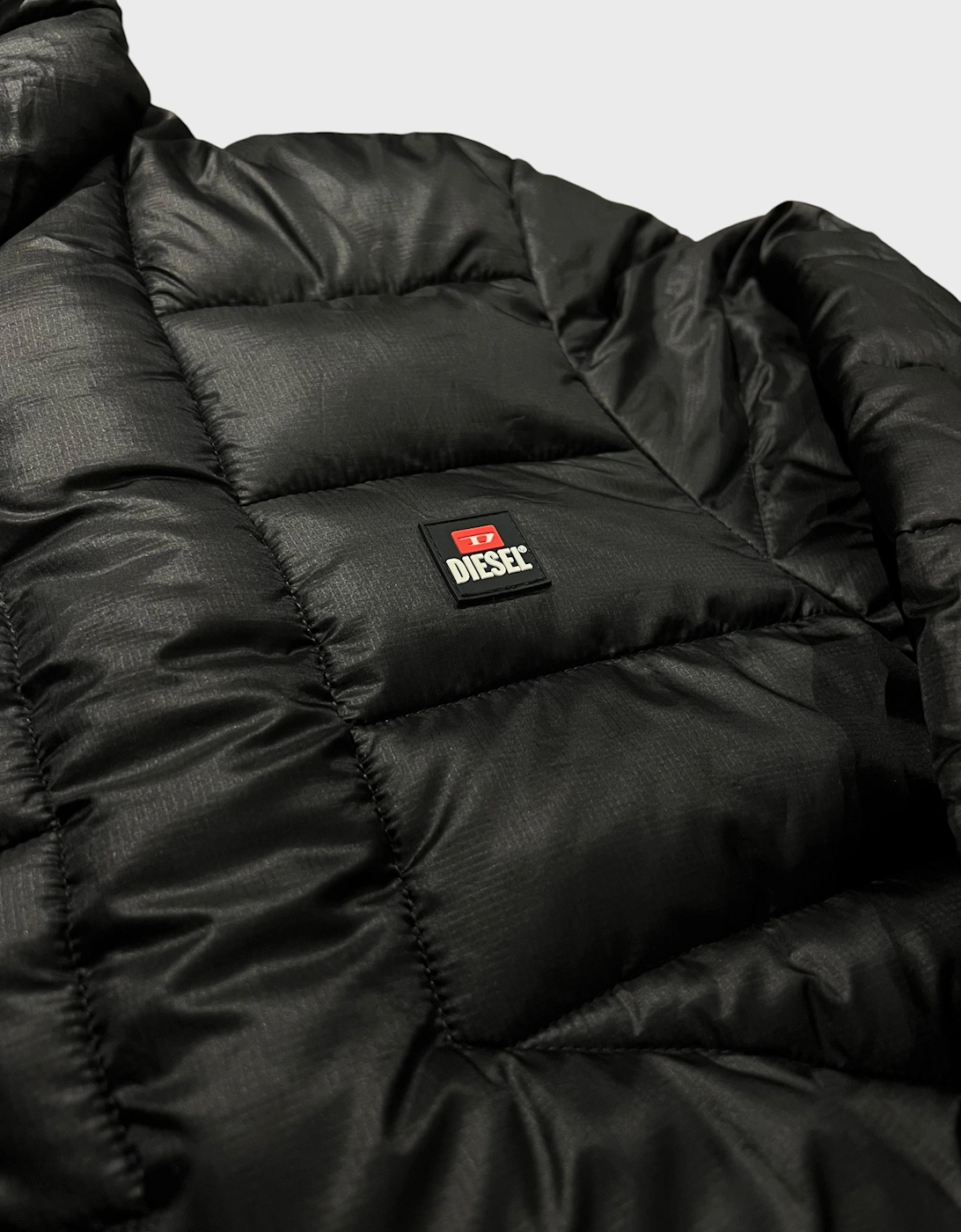 Rigax Outhood Down Jacket Black