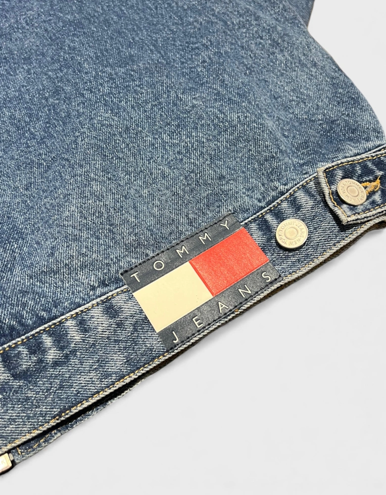 Tommy Hilfiger Jeans Aiden Oversized Mailman Jacket Denim Blue