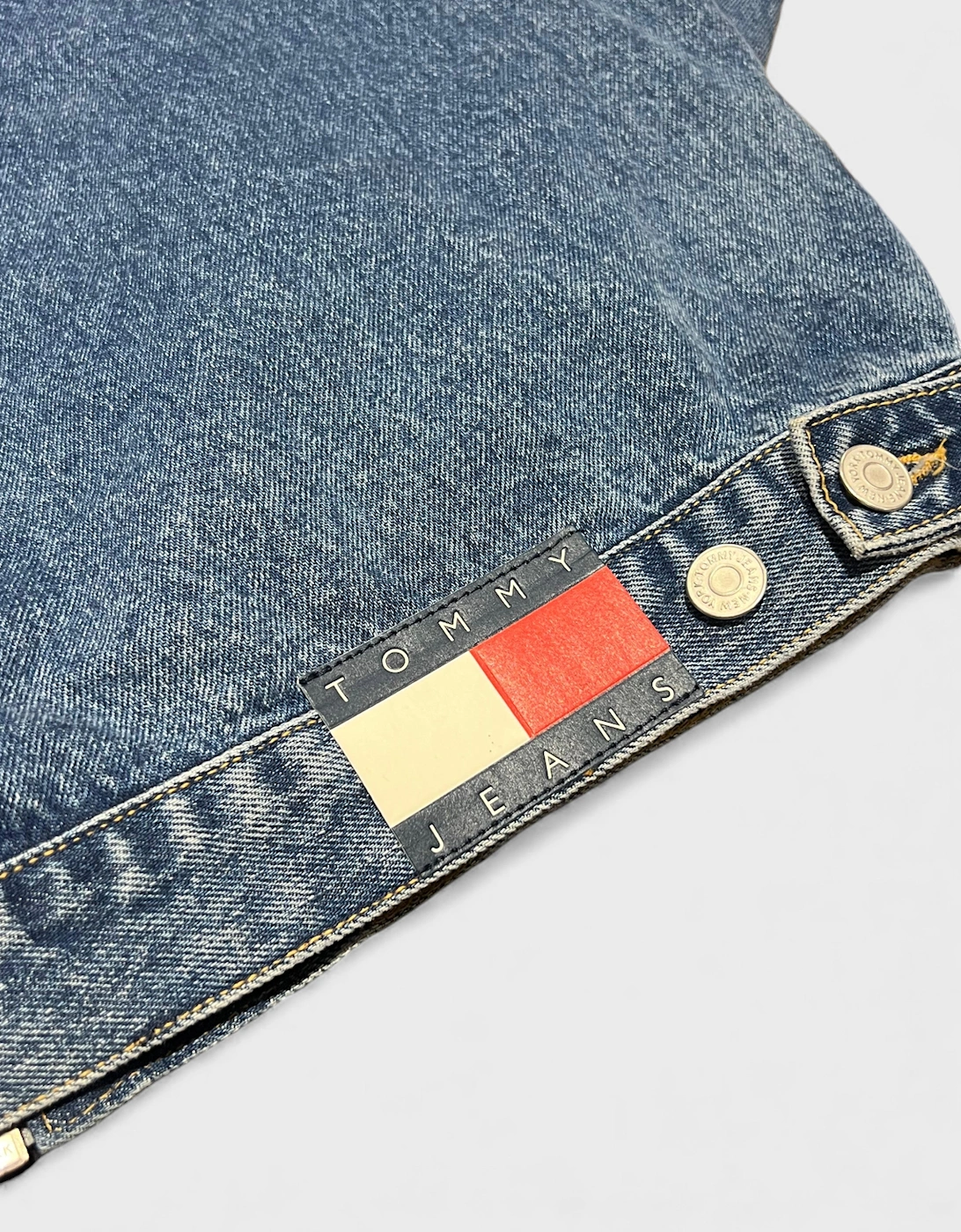 Tommy Hilfiger Jeans Aiden Oversized Mailman Jacket Denim Blue