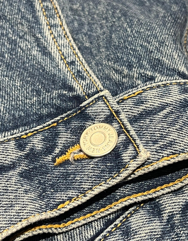 Tommy Hilfiger Jeans Aiden Oversized Mailman Jacket Denim Blue