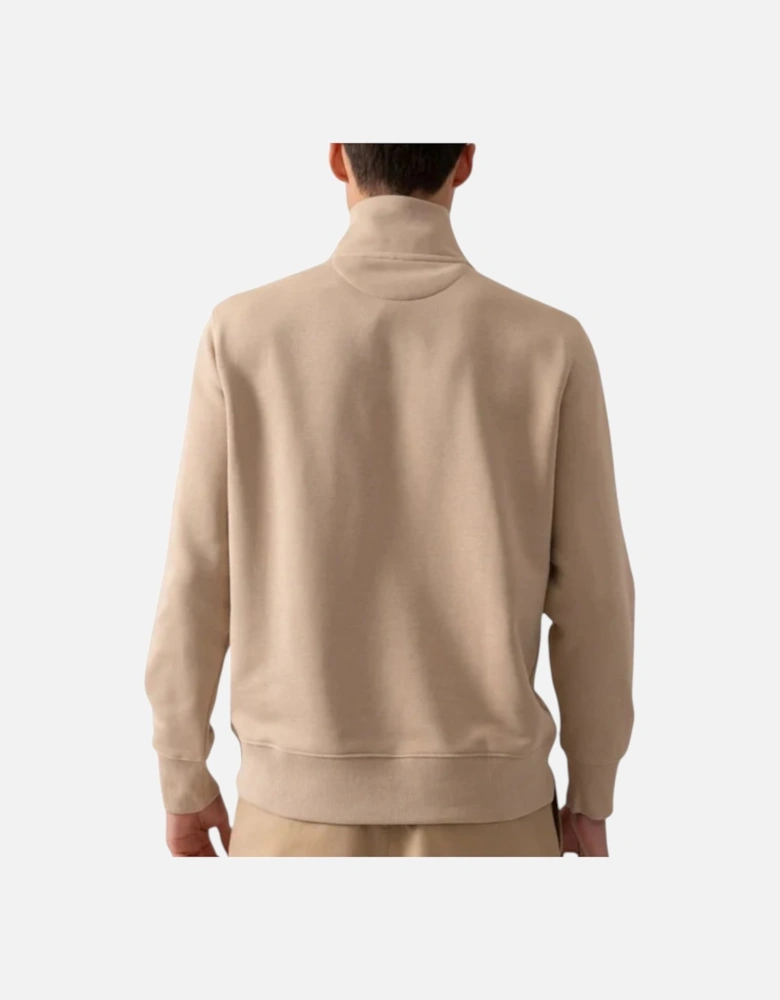 Mens Sweatshirt Embroidered Jumper Black