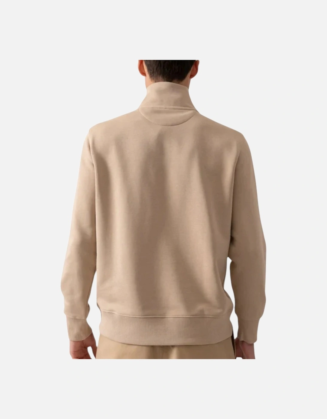 Mens Sweatshirt Embroidered Jumper Black