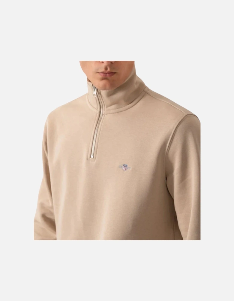 Mens Sweatshirt Embroidered Jumper Black