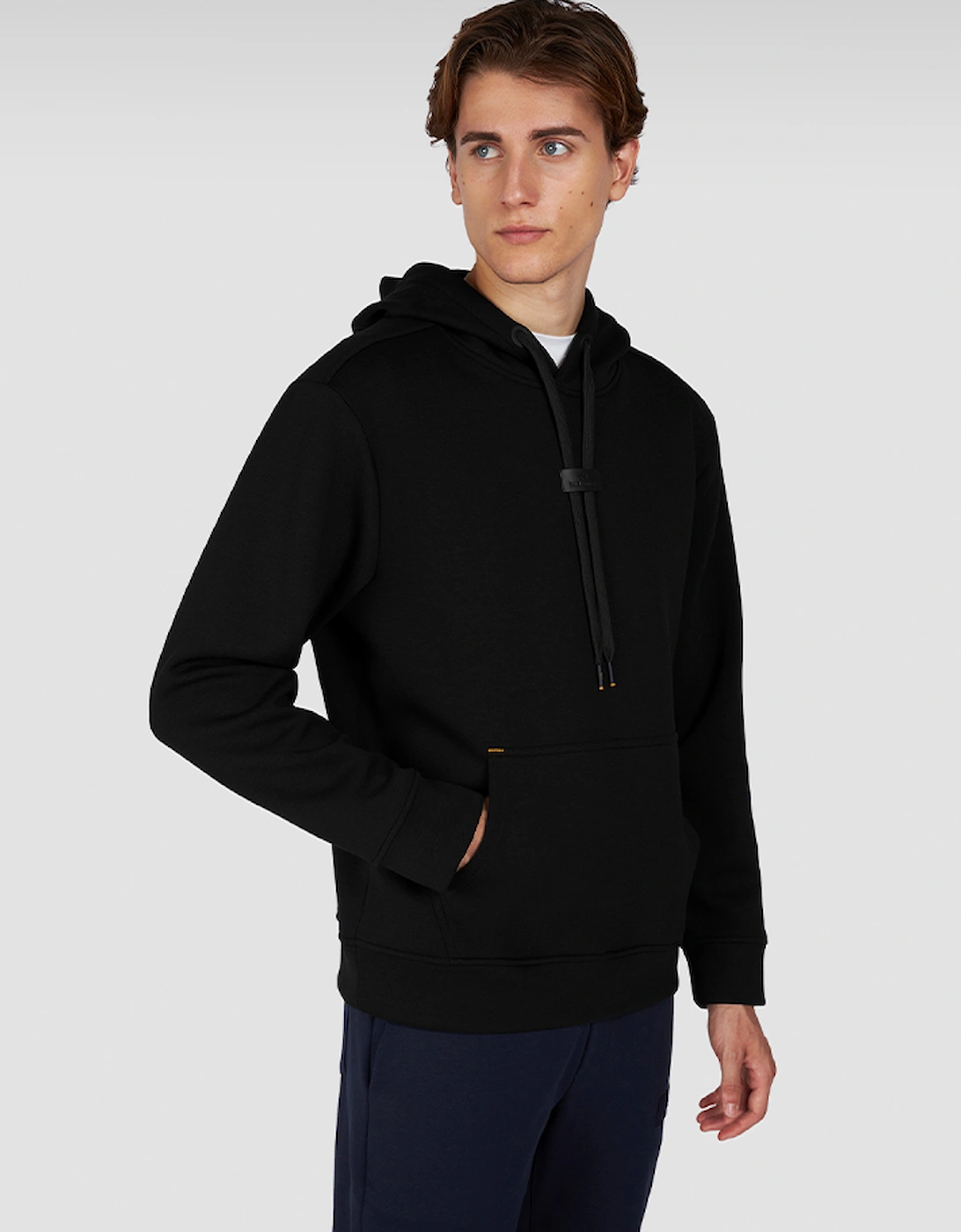 Leather Badge Tech Hoodie, 5 of 4