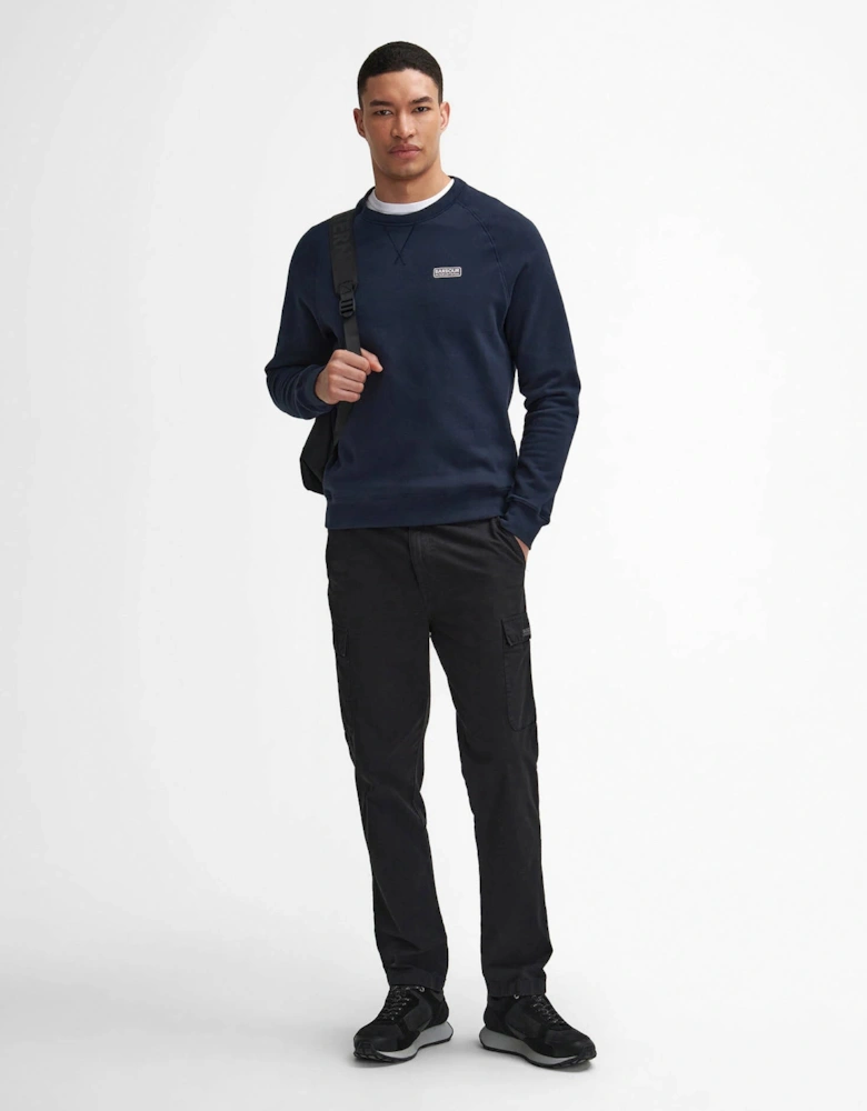 Essential Crew Neck Sweatshirt - Navy Blue