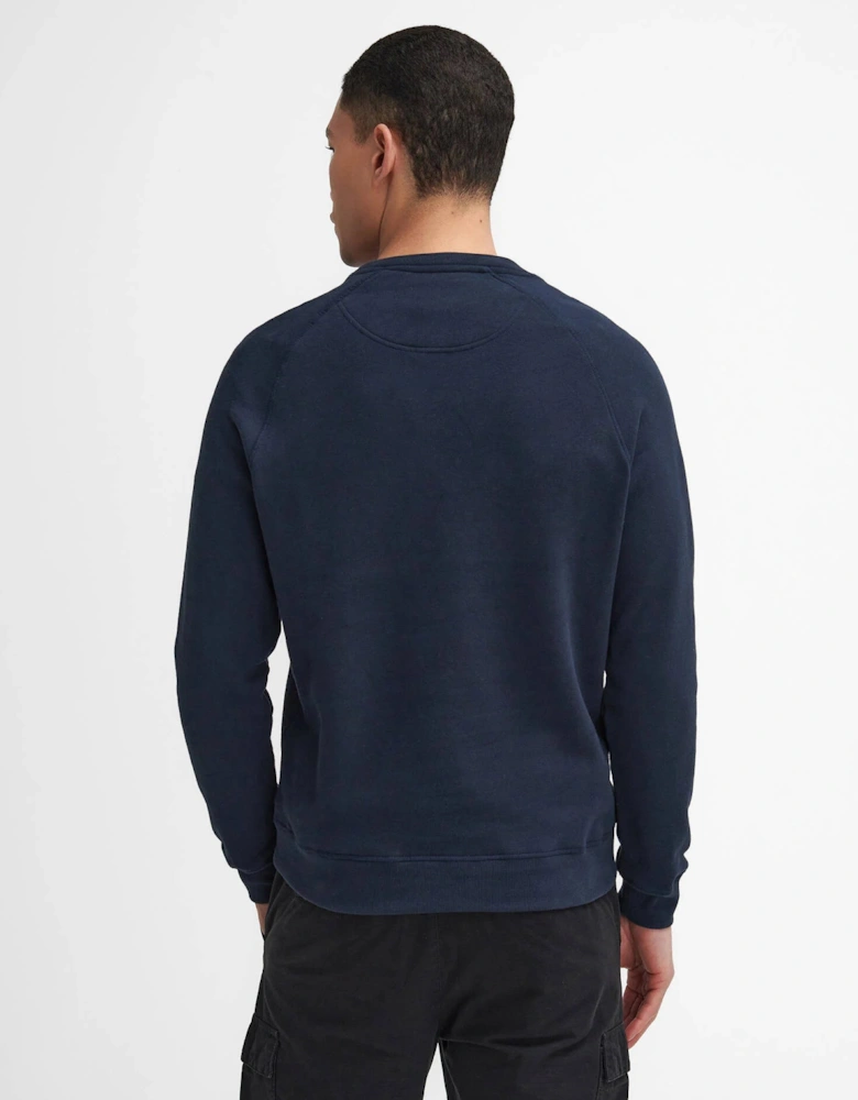 Essential Crew Neck Sweatshirt - Navy Blue
