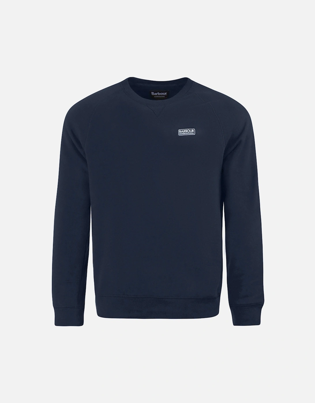 Essential Crew Neck Sweatshirt - Navy Blue