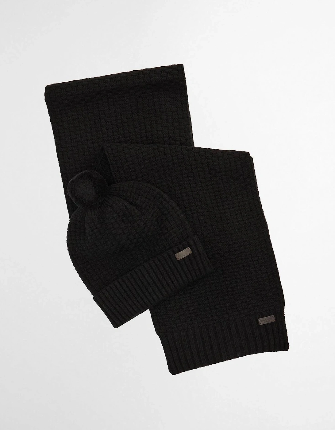 Ramside Beanie & Scarf Gift Set - Black