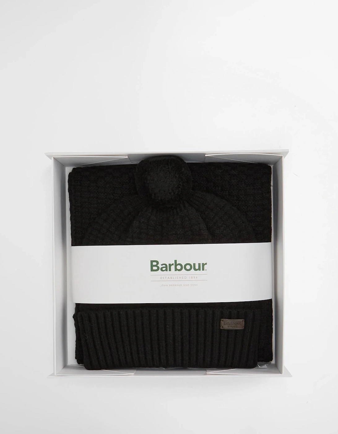 Ramside Beanie & Scarf Gift Set - Black