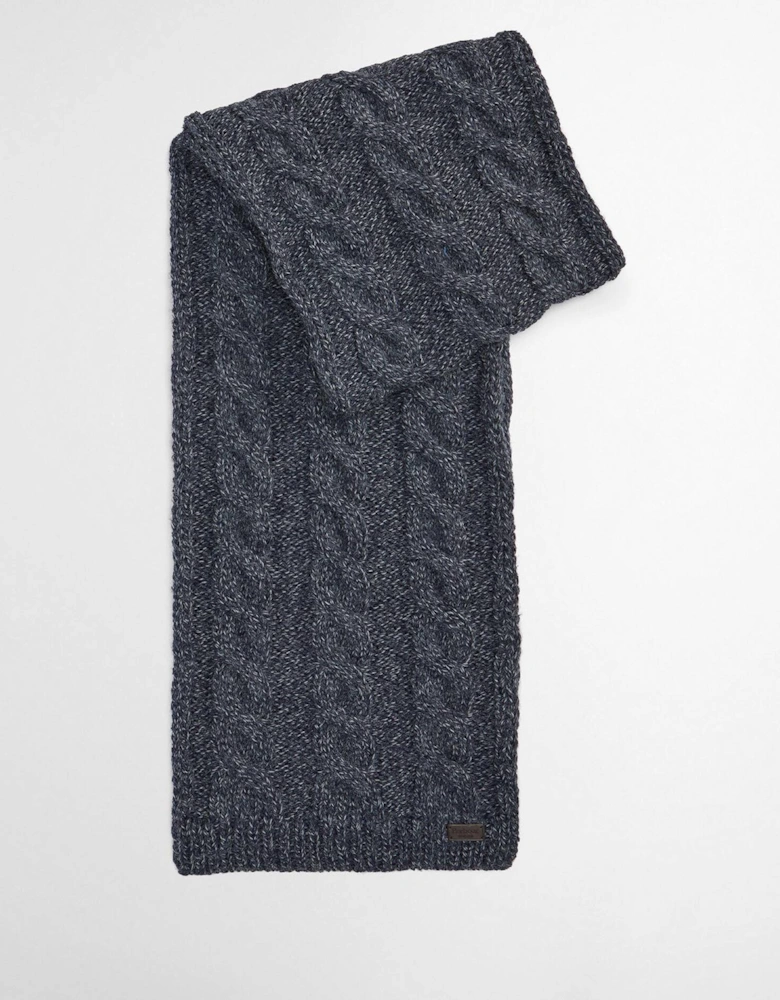 Jesmond Beanie & Scarf Gift Set - Navy Blue