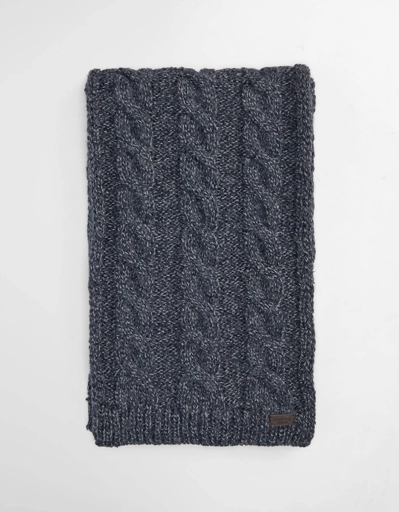 Jesmond Beanie & Scarf Gift Set - Navy Blue