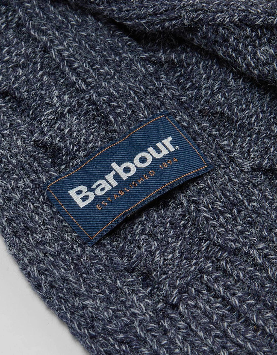 Jesmond Beanie & Scarf Gift Set - Navy Blue