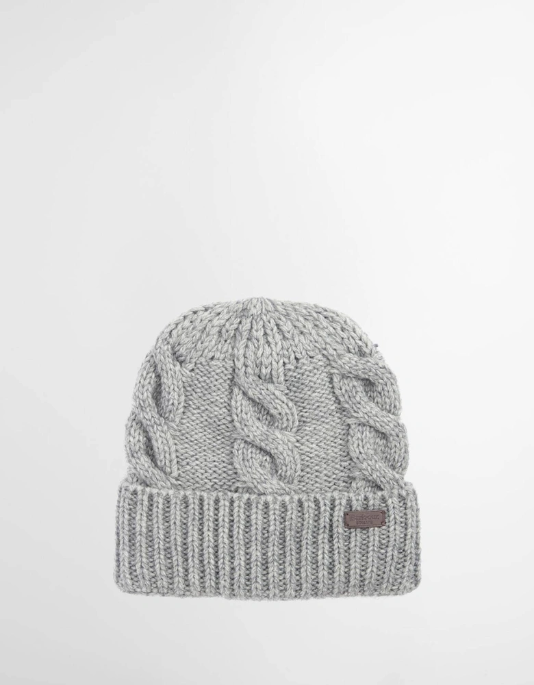 Jesmond Beanie & Scarf Gift Set - Mid Grey