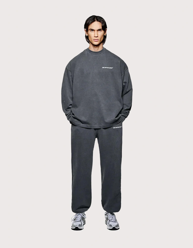 Oversized Long Sleeve Uniform T-Shirt