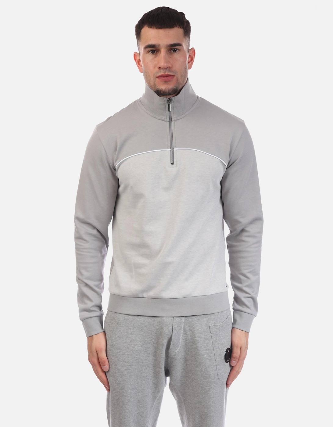 Loungewear Quarter-Zip Sweatshirt, 5 of 4
