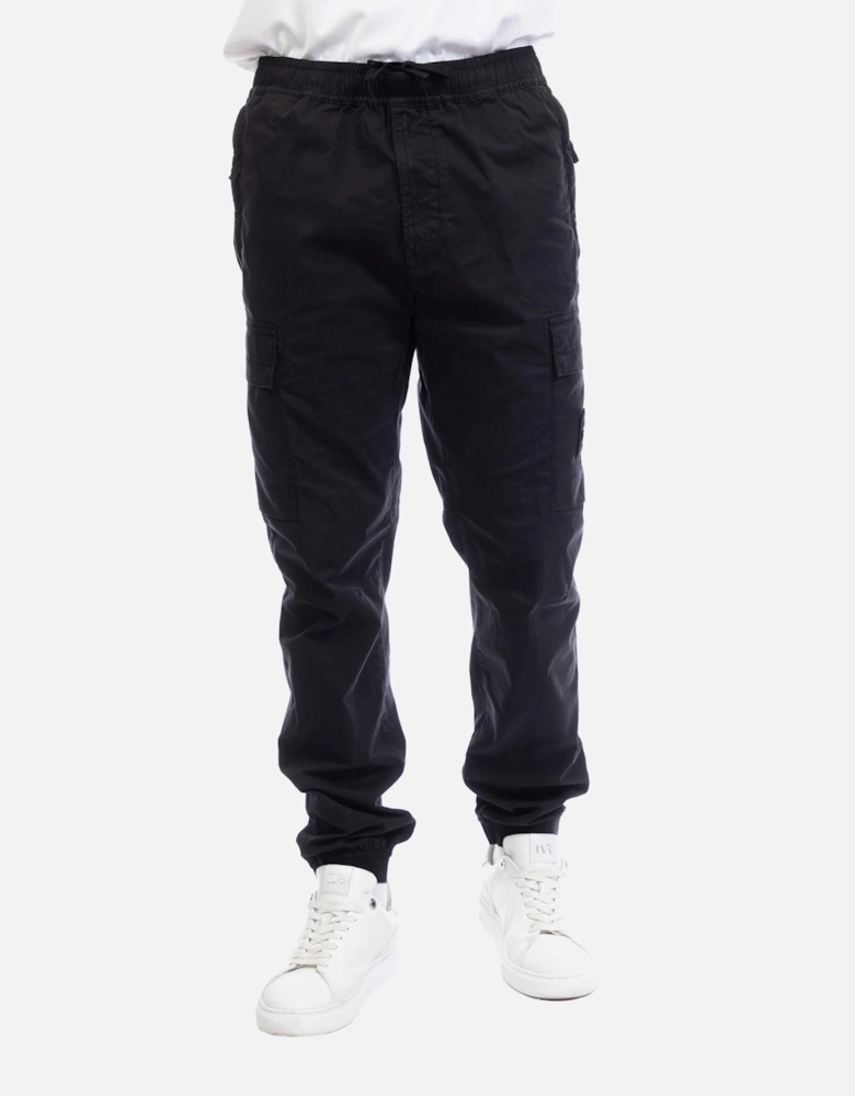 Supima Cotton Twill Cargo Joggers