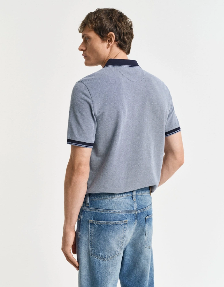 4-Colour Oxford Piqué Polo Shirt