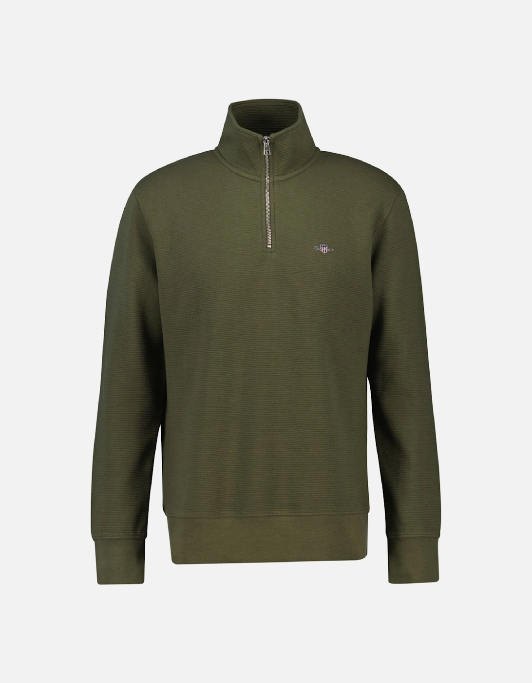 Textured Half-Zip Sweatshirt, 3 of 2