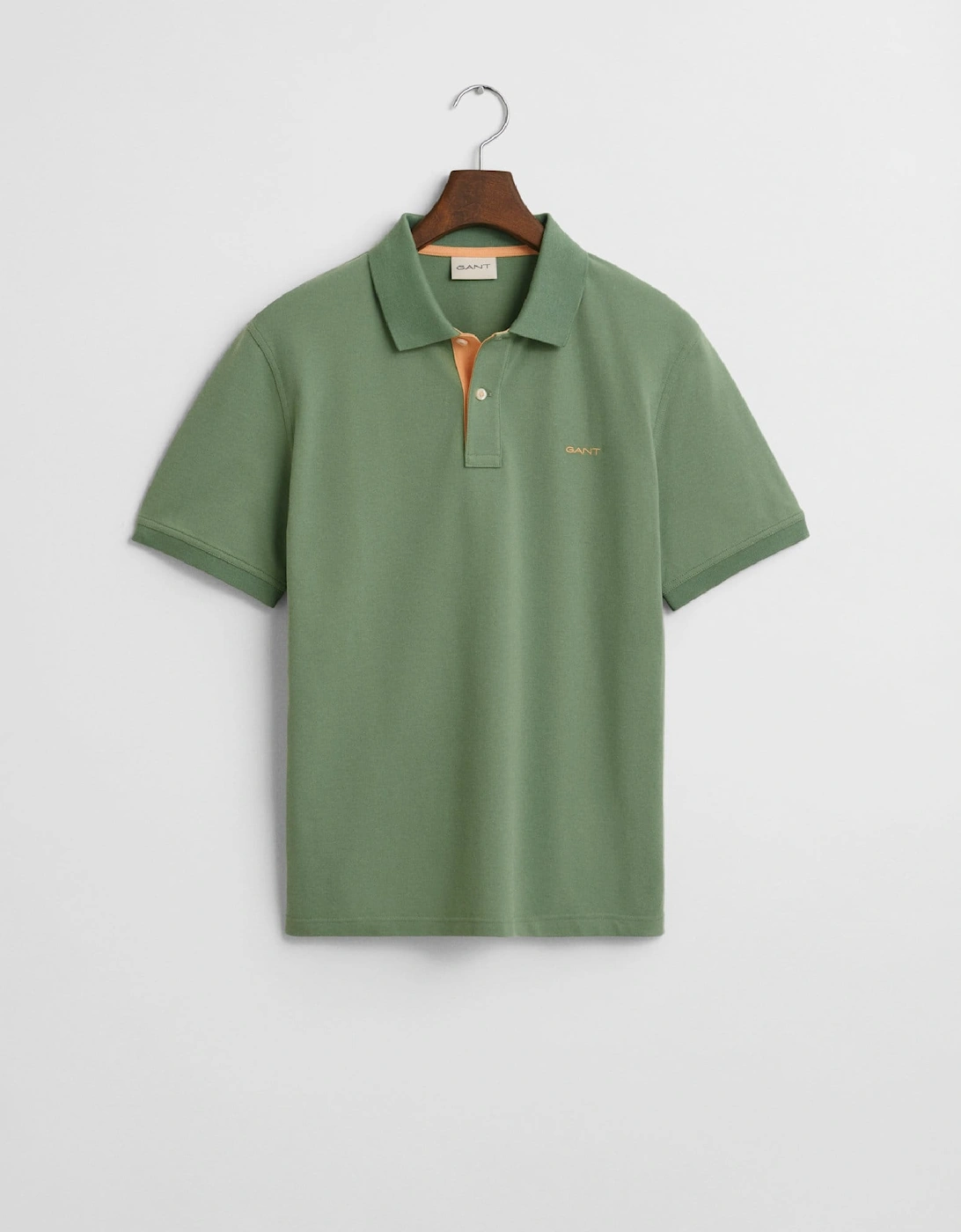 Contrast Piqué Polo Shirt