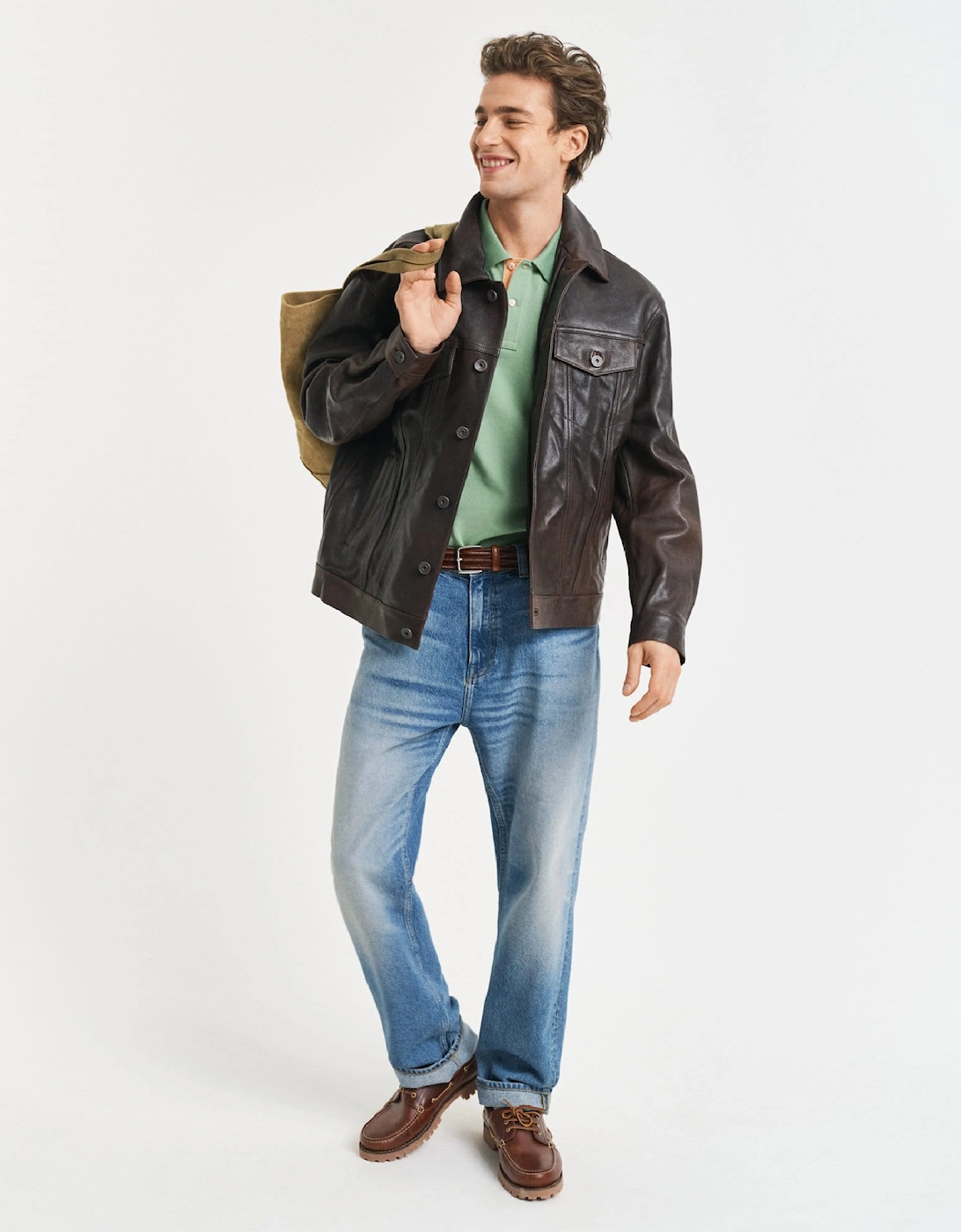 Contrast Piqué Polo Shirt