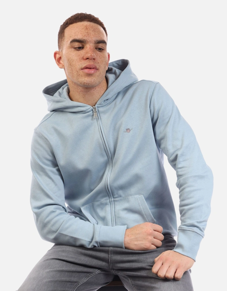 Shield Logo Zip Hoodie