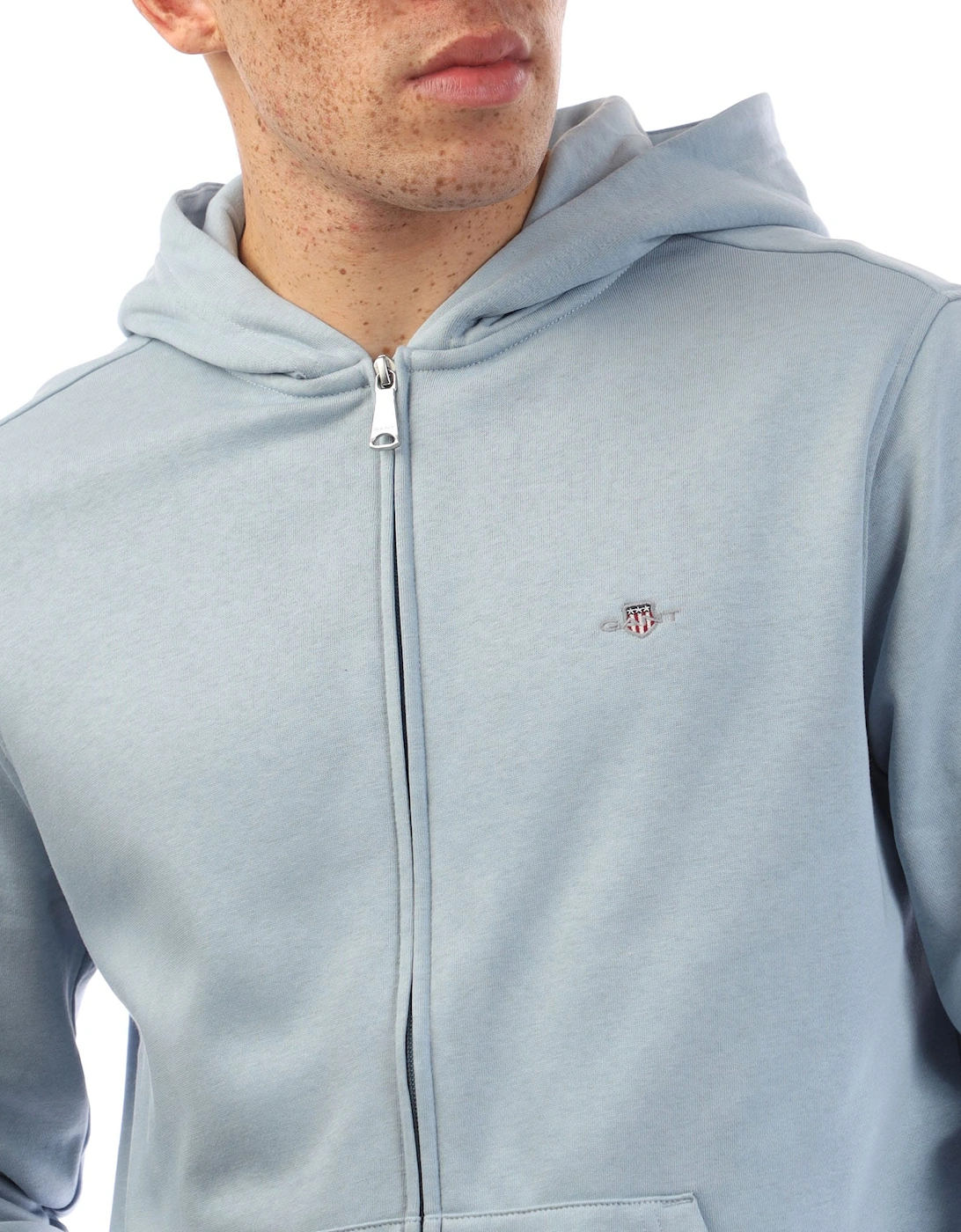 Shield Logo Zip Hoodie