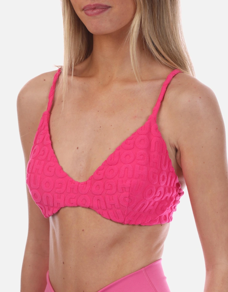 Towel Triangle Bikini Top