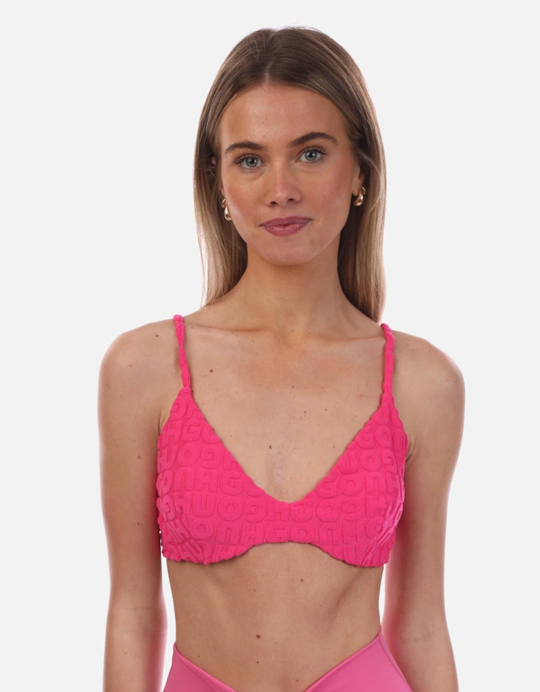 Towel Triangle Bikini Top