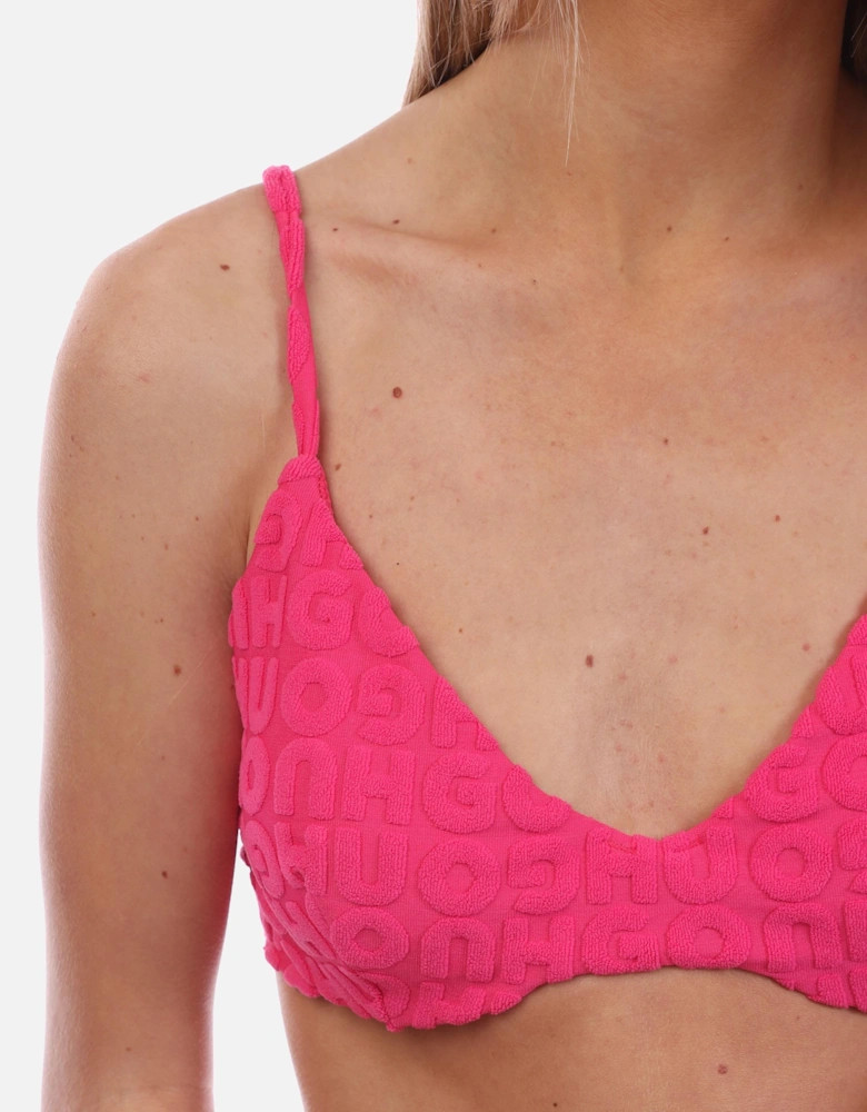 Towel Triangle Bikini Top