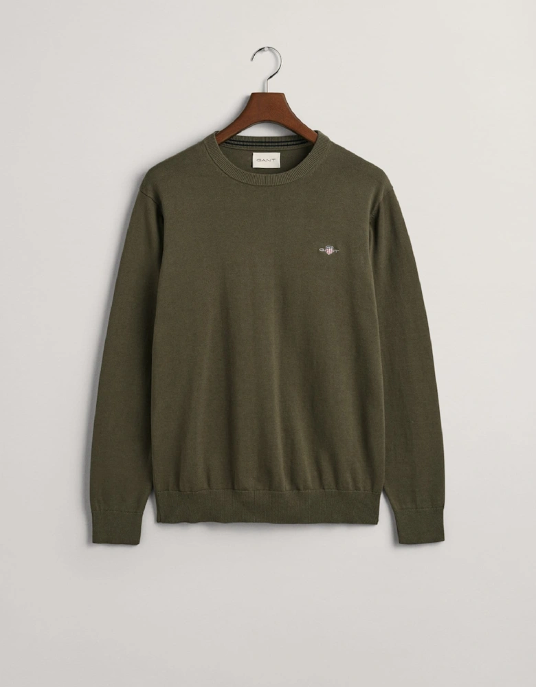 Classic Cotton Crewneck Sweatshirt