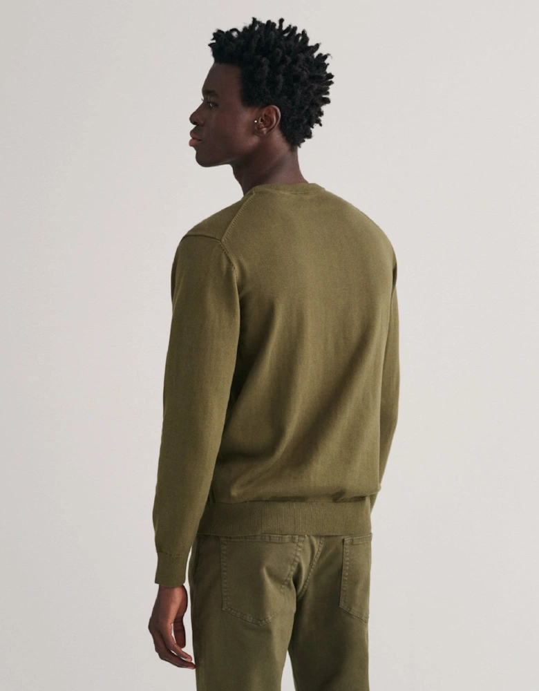 Classic Cotton Crewneck Sweatshirt