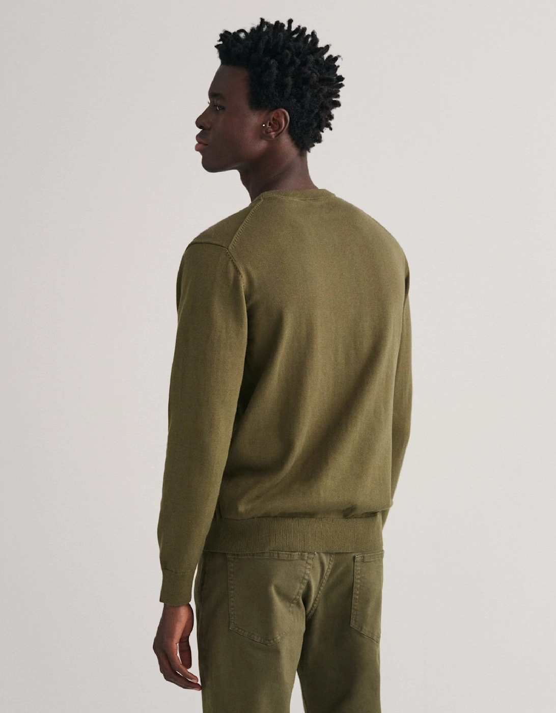 Classic Cotton Crewneck Sweatshirt