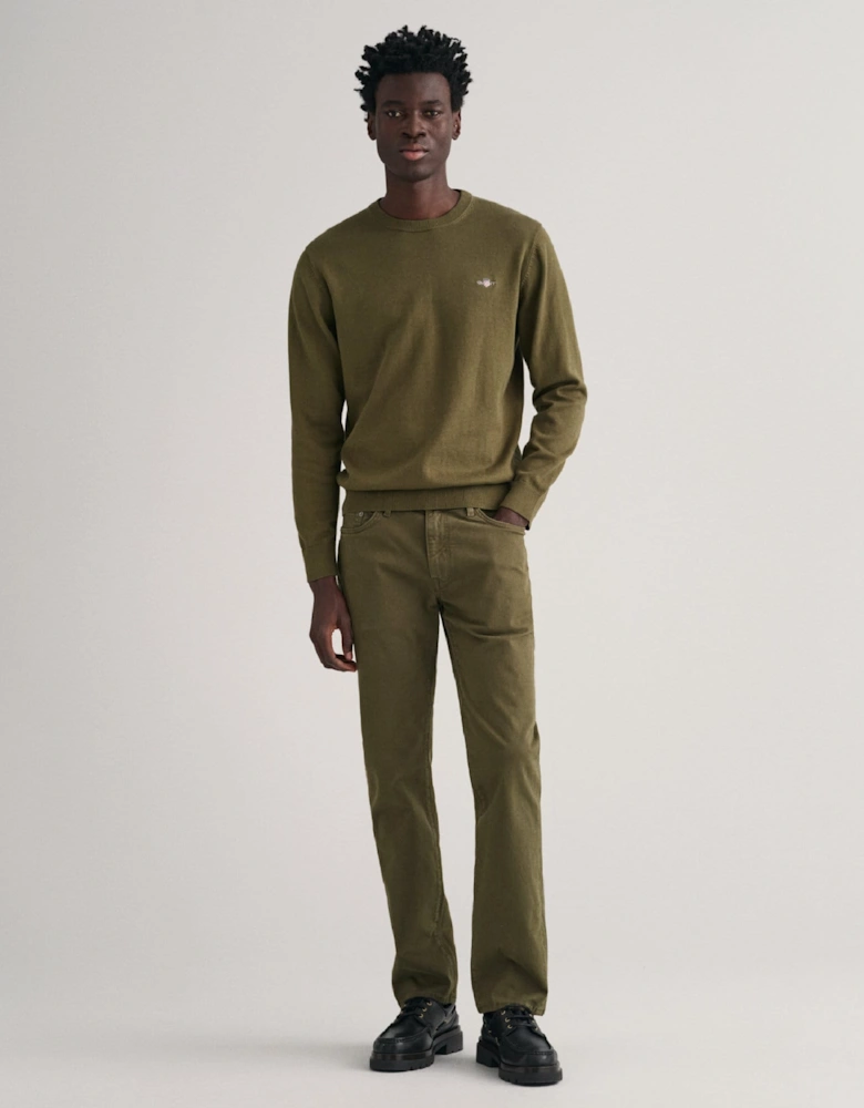 Classic Cotton Crewneck Sweatshirt