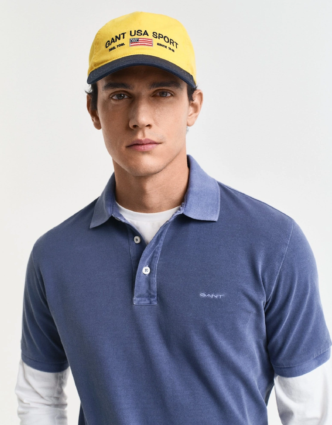Sunfaded Piqué Polo Shirt