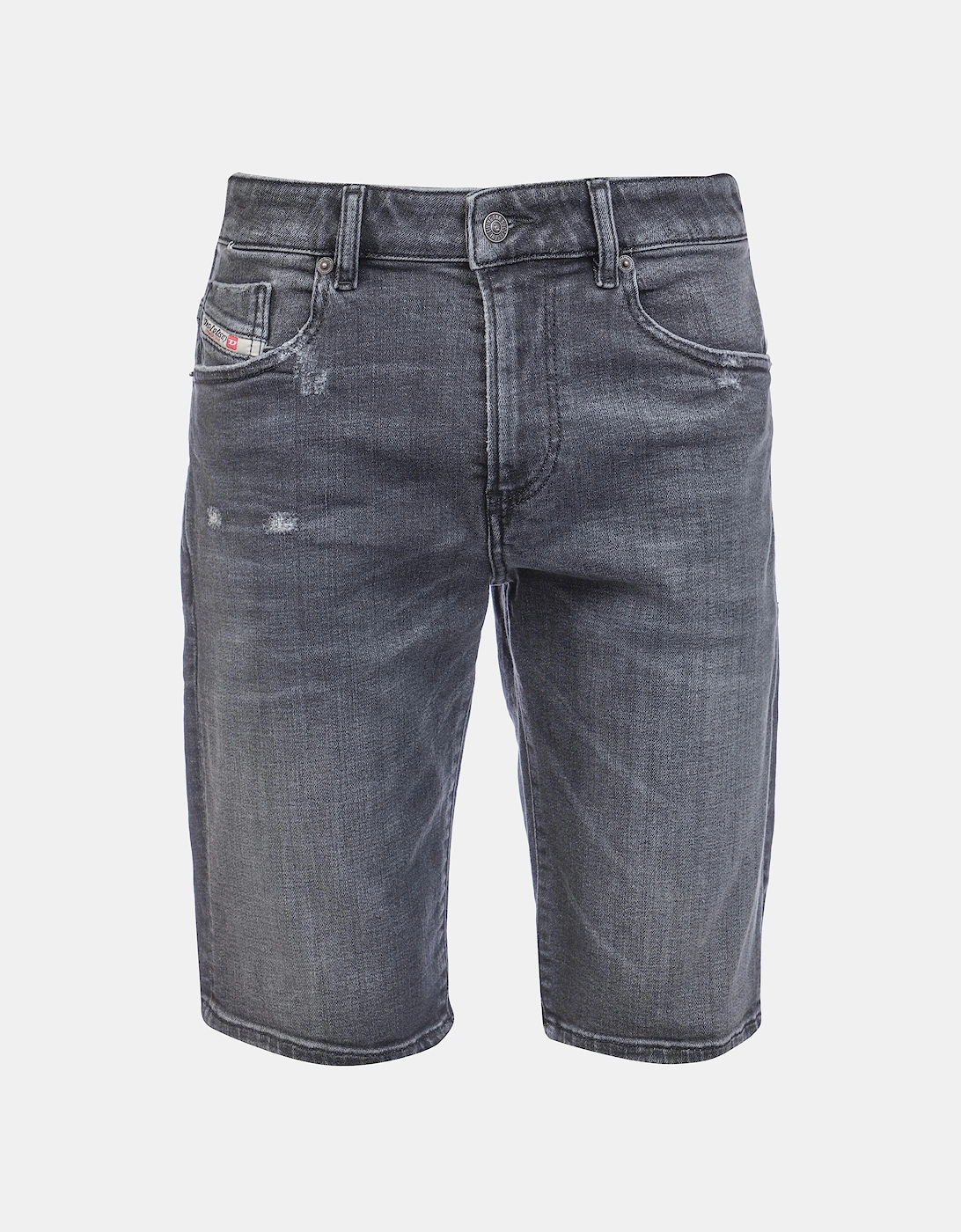 Slim-Fit Denim Shorts, 2 of 1