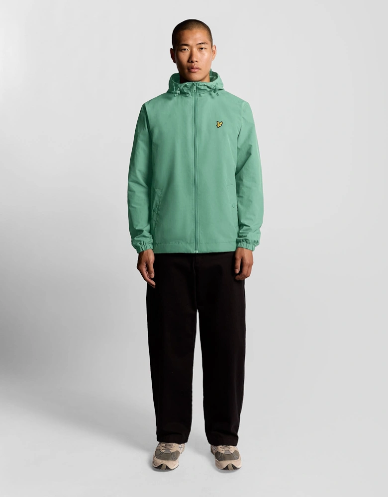 Zip Through Hooded Jacket