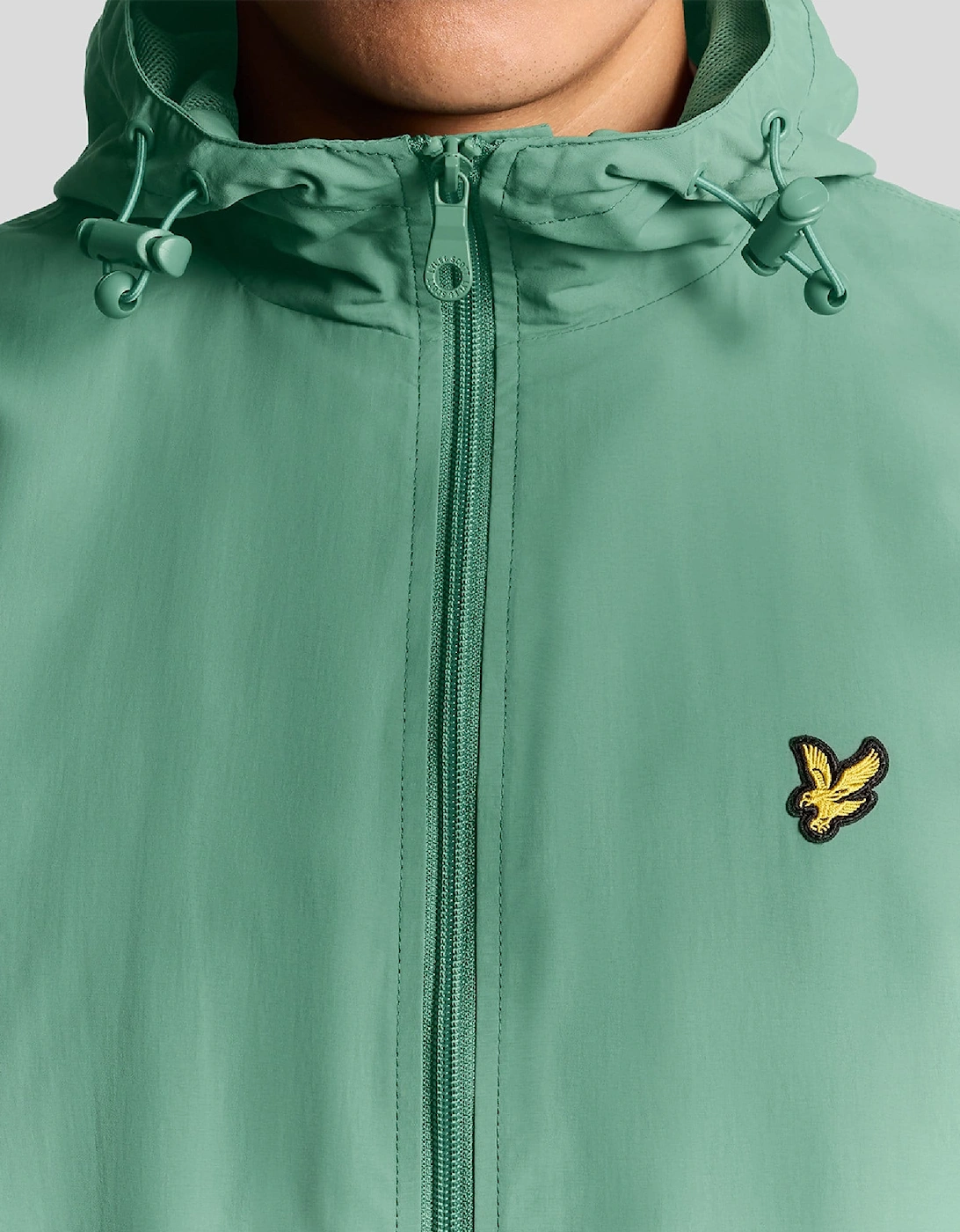 Zip Through Hooded Jacket