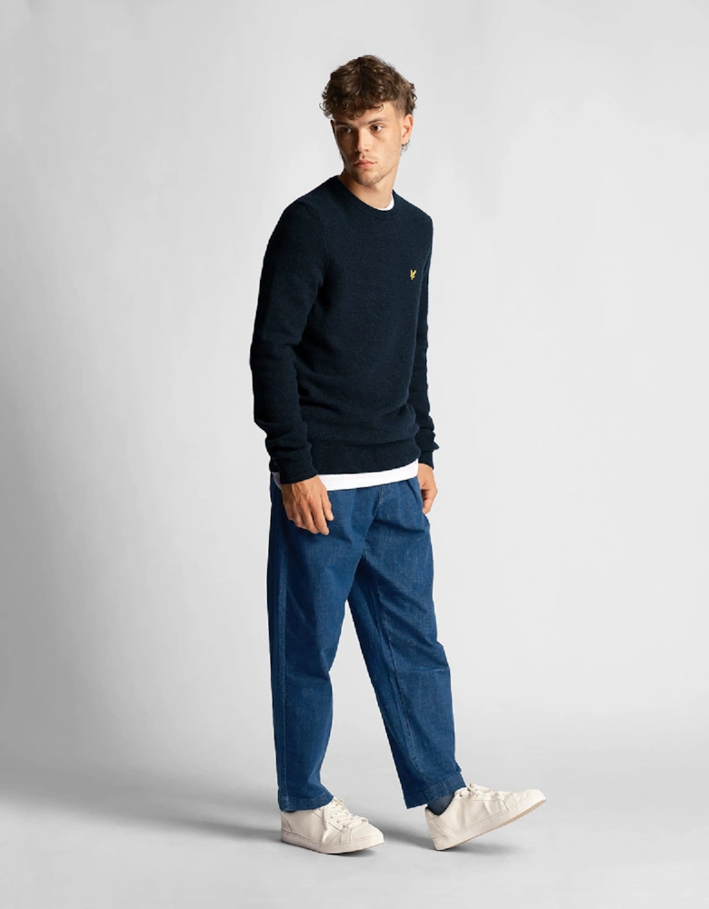 Crewneck Lambswool Blend Jumper