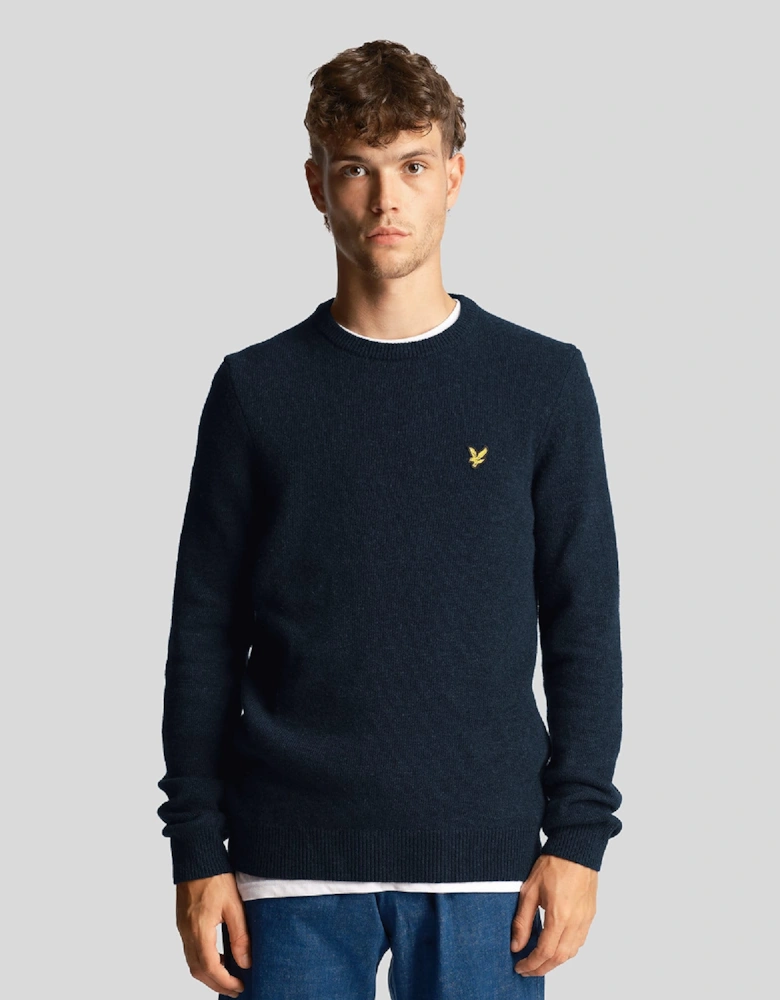Crewneck Lambswool Blend Jumper