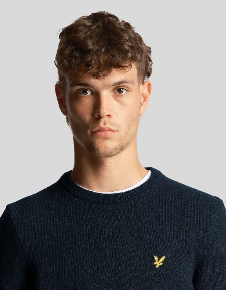 Crewneck Lambswool Blend Jumper